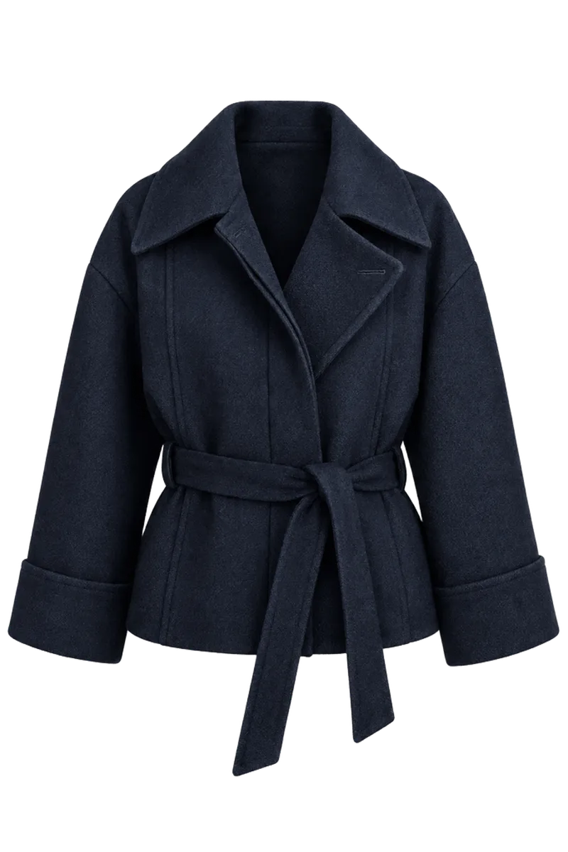 Kemy Coat - Navy