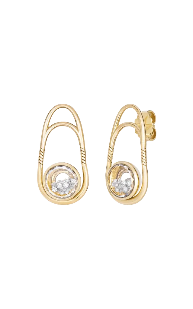 18k Yellow Gold Guizo Earrings