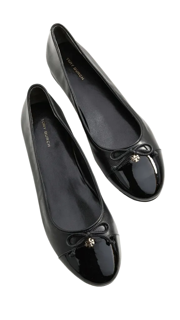 Cap Toe Ballet Flats