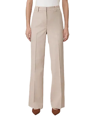 The Flare Trouser in Windowpane — Curvy Fit