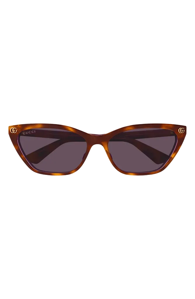 58mm Cat Eye Sunglasses