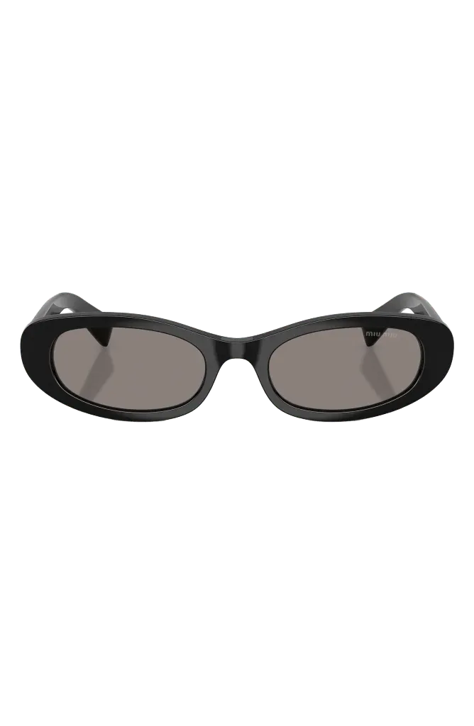 54mm Oval Sunglasses