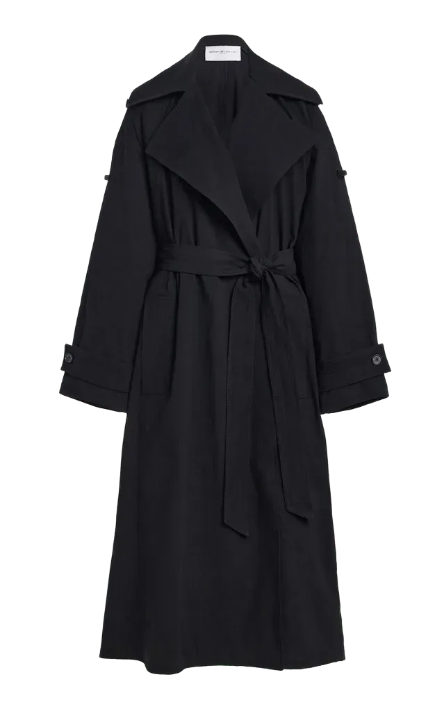 The Tillman Linen-Blend Trench Coat