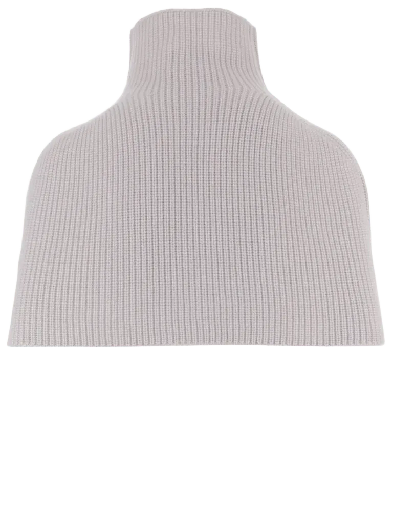 Sasuphi Cashmere High Neck Cape — Pink