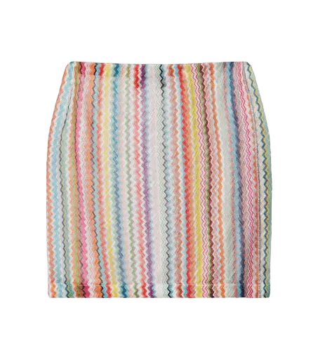 Zigzag miniskirt