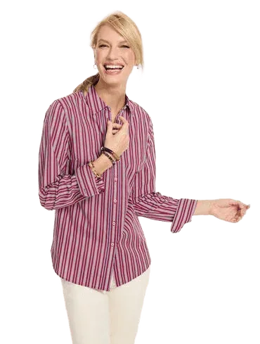 Modern Classic Shirt - Dolly Stripe