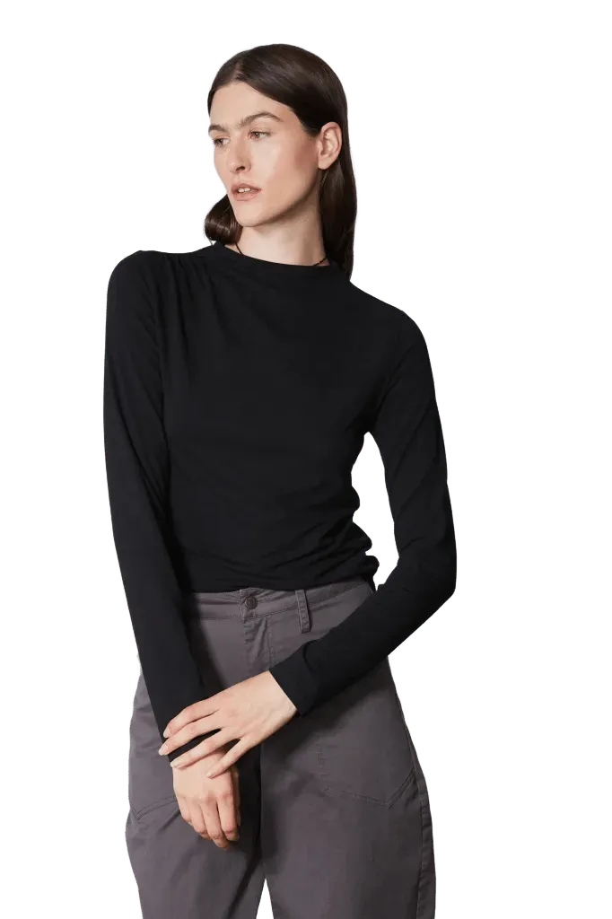 Long Sleeve Shoulder Detail Top