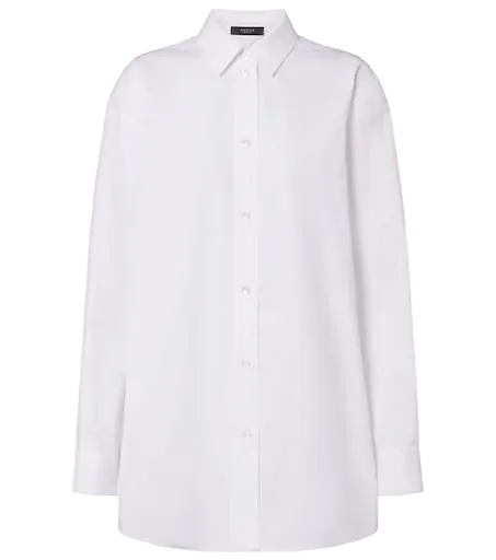 GG checked cotton poplin shirt