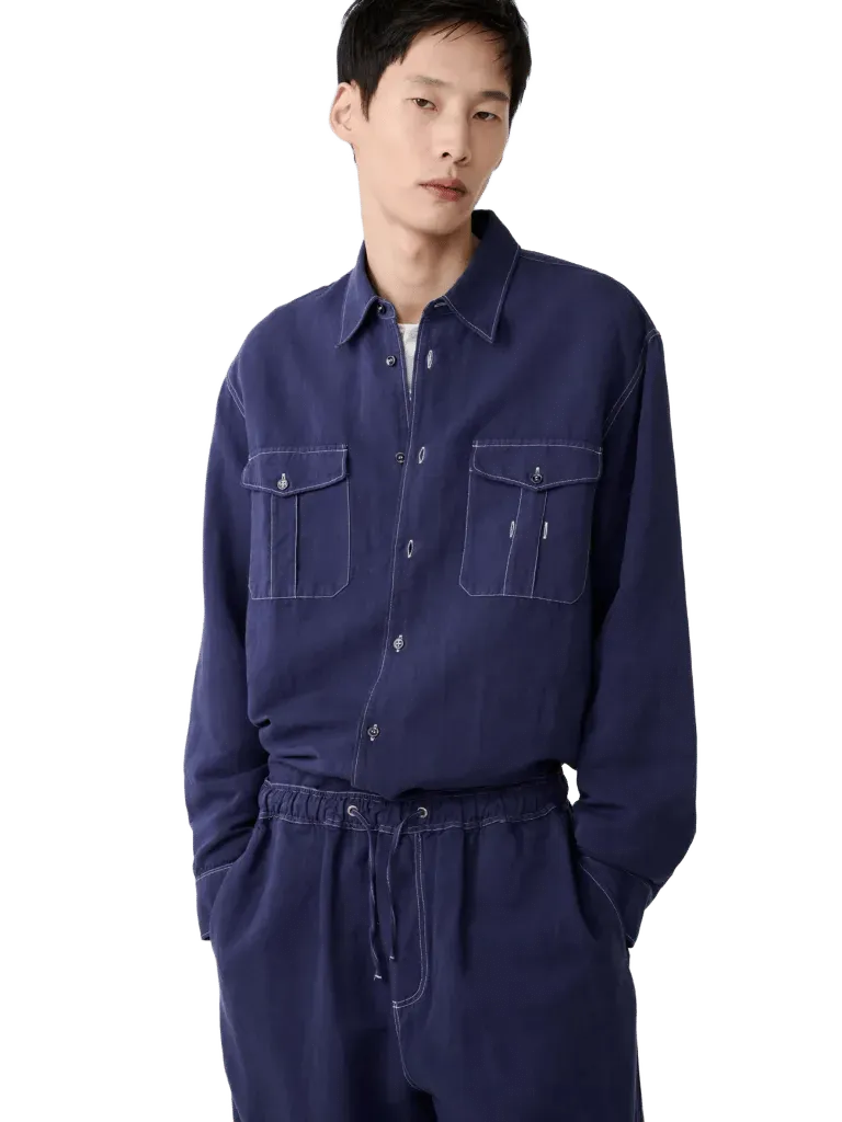 Louro Shirt in Indigo