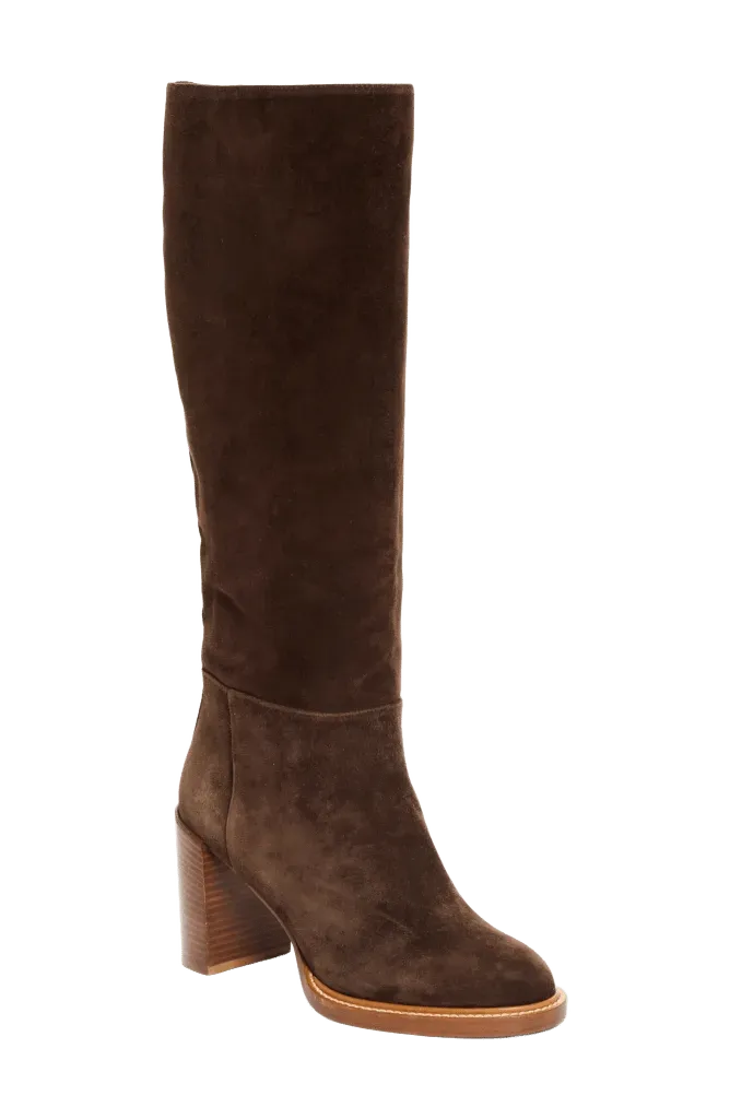 Bocca Suede Knee High Boot