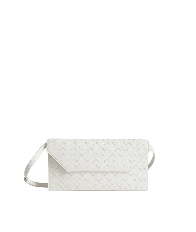 Intrecciato Piccolo Envelope Pouch