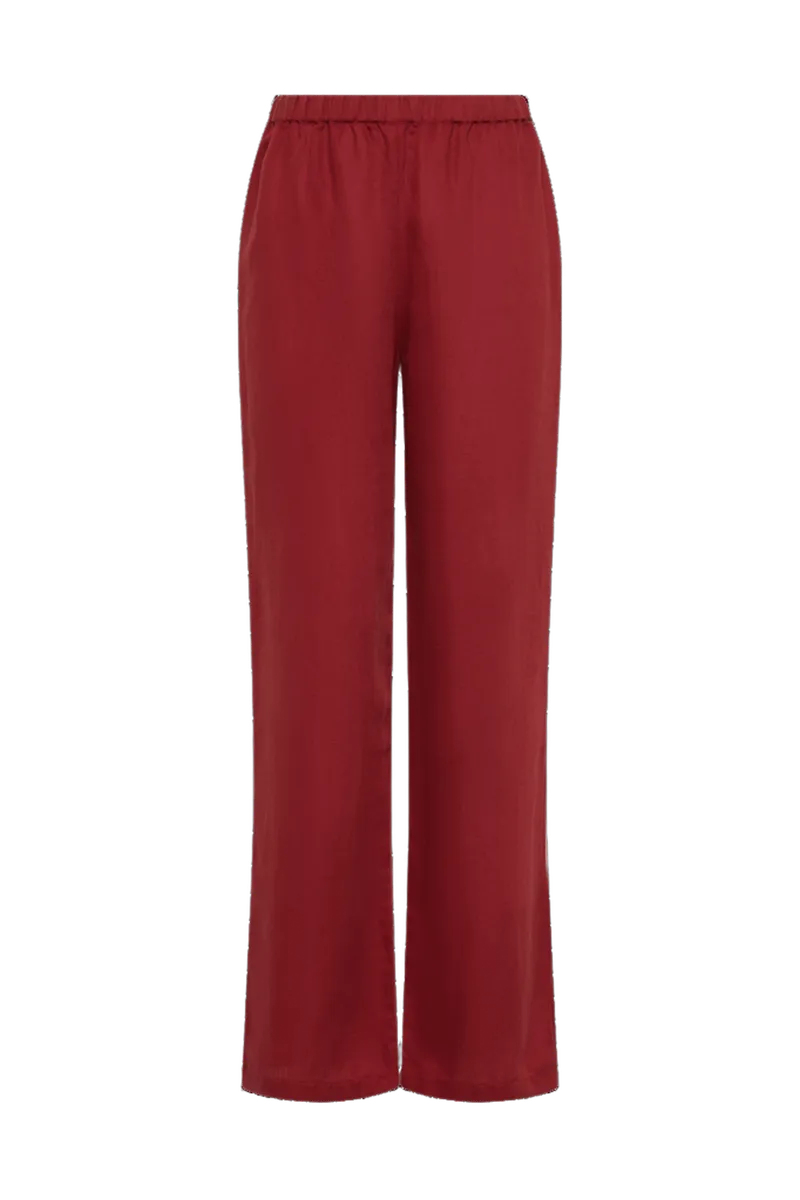 Varina Pant Porto Red