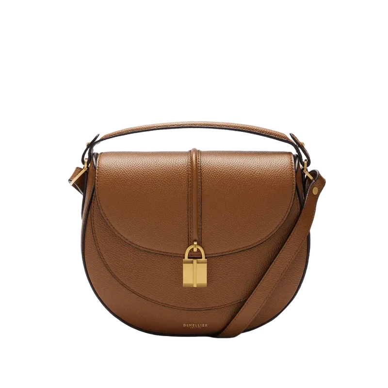 The Siena Saddle - Tan small grain