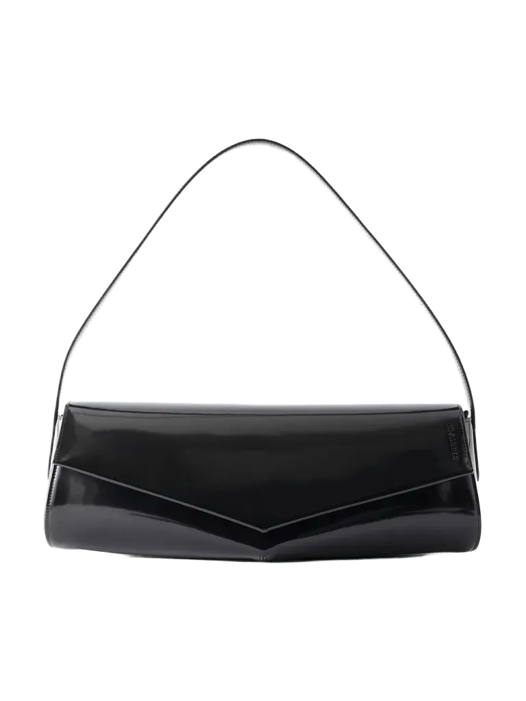 Kante patent-leather shoulder bag