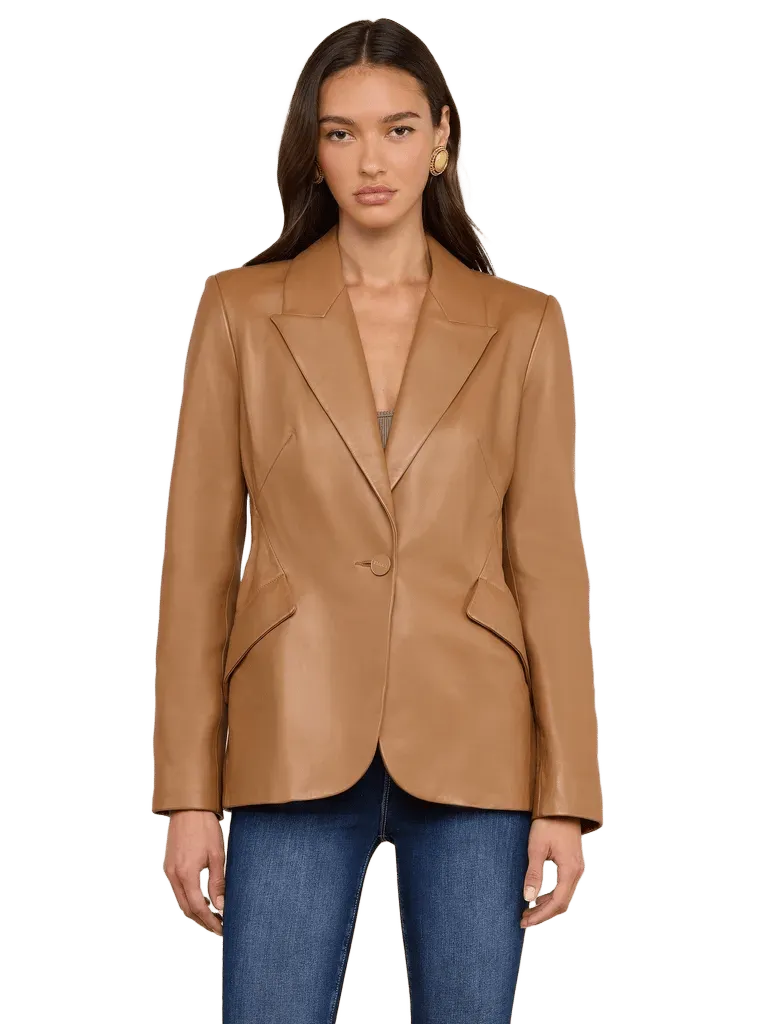 Chamberlain Leather Blazer