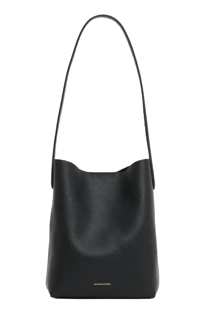 Small Everyday Cabas Leather Tote