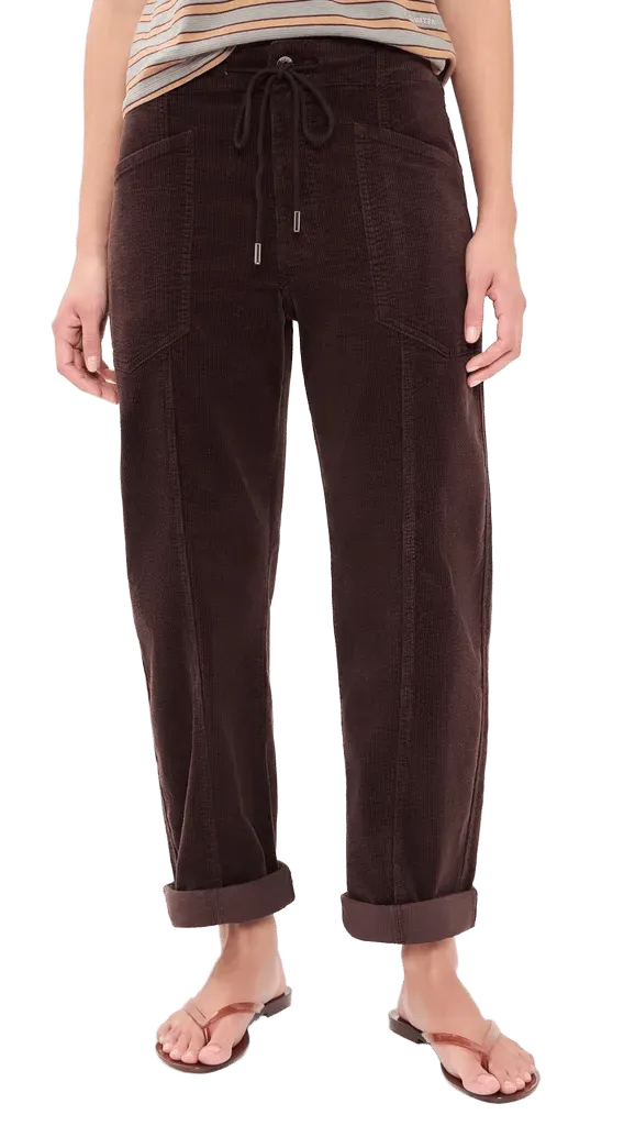 Villa Corduroy Barrel Pants