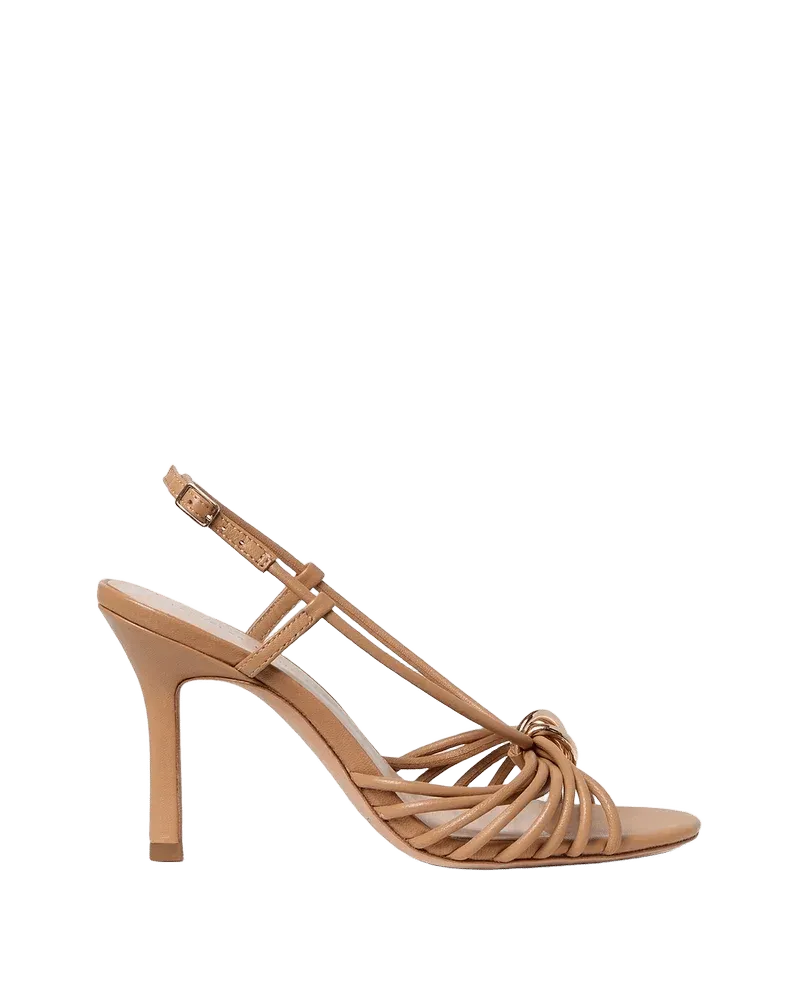 Mareka Dune Leather Heeled Sandal