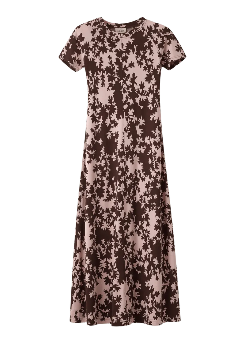 Raglan Sleeve Maxi Dress