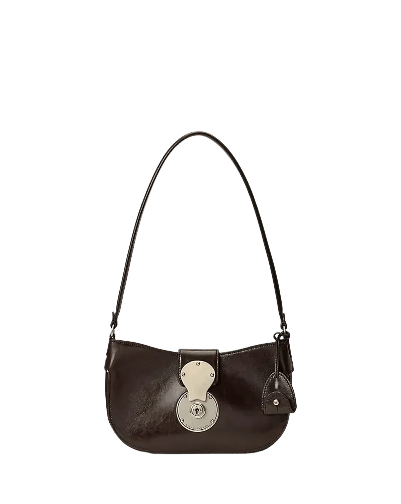 Ricky Washed Calfskin Small Shoulder Bag