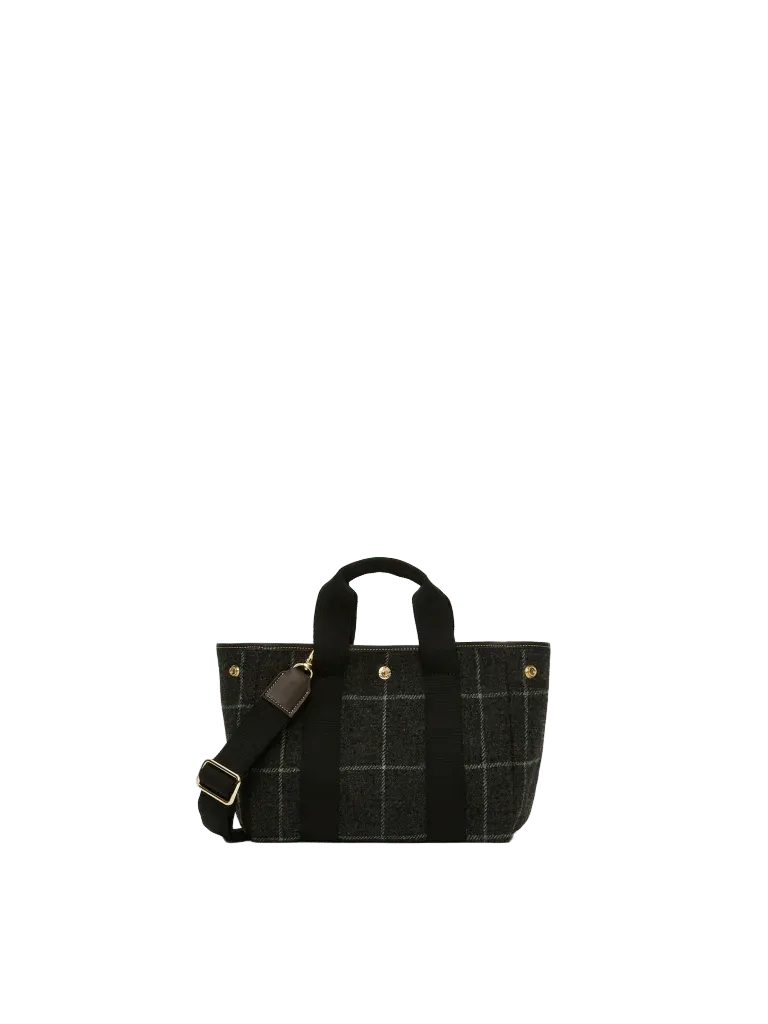 Traversée S - Hunting Tweed Charcoal