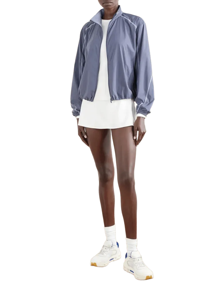 Two-toned shell jacket