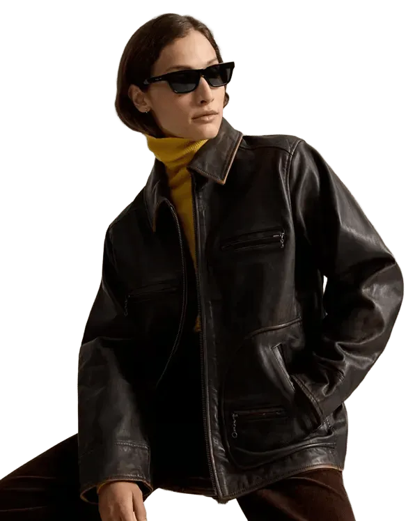 Leather Moto Jacket