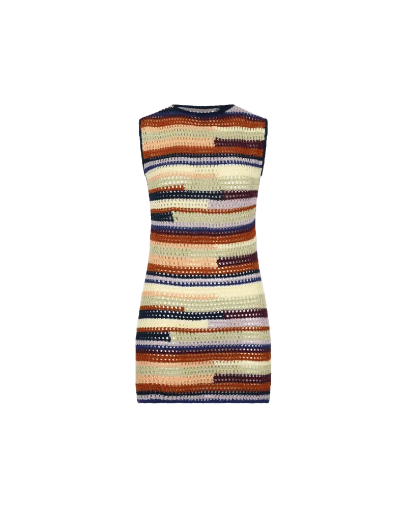 SPONDYLUS MINI DRESS | MULTI