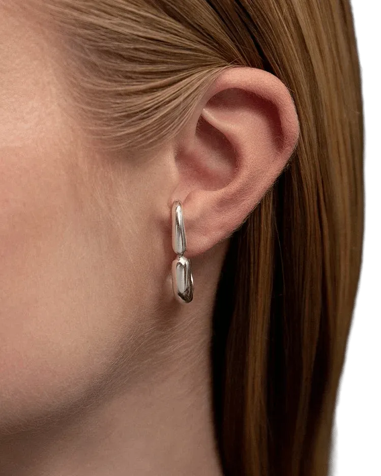 Hope Huggie Earrings
