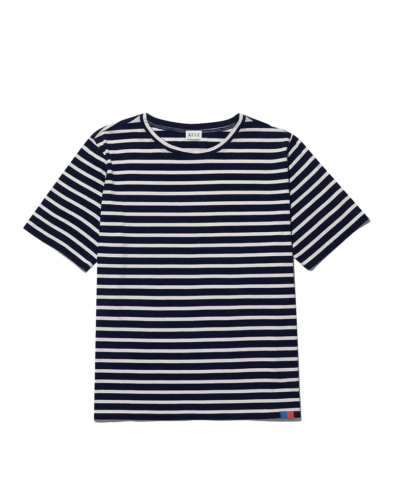 The Striped Modern - Navy/Cream