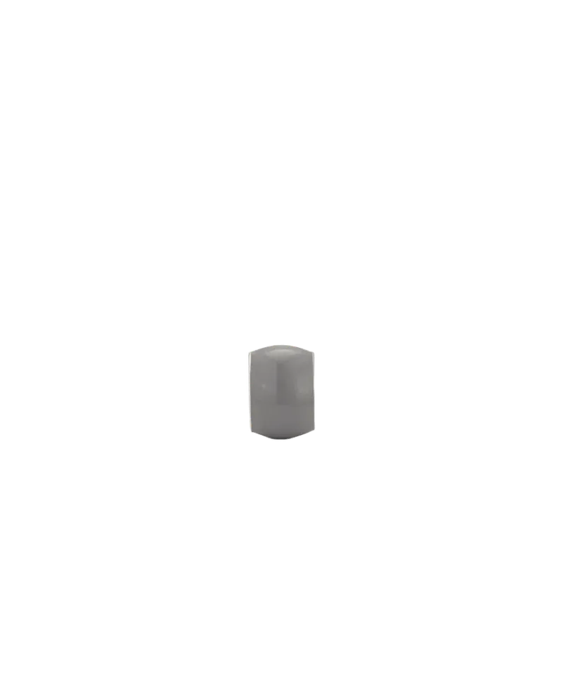 Wide Slate Enamel Mini Bead