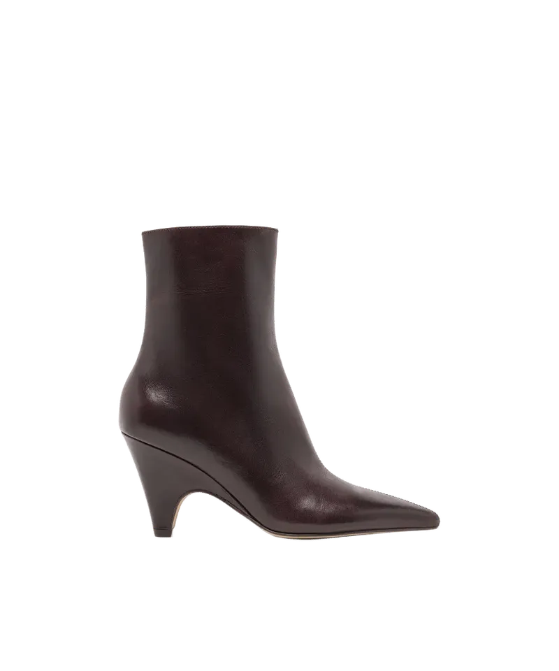 Cruz Booties Blackberry Leather