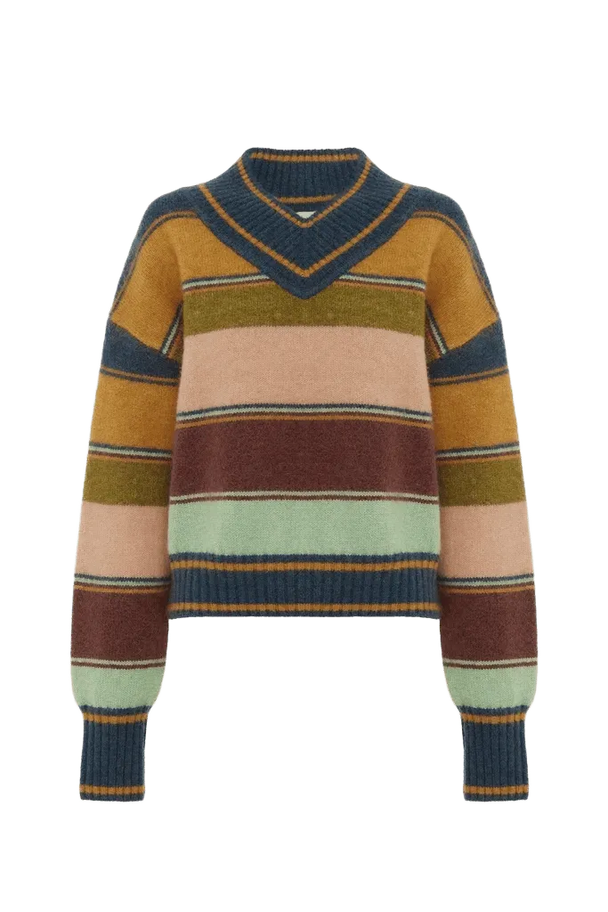 DUSK V NECK KNIT