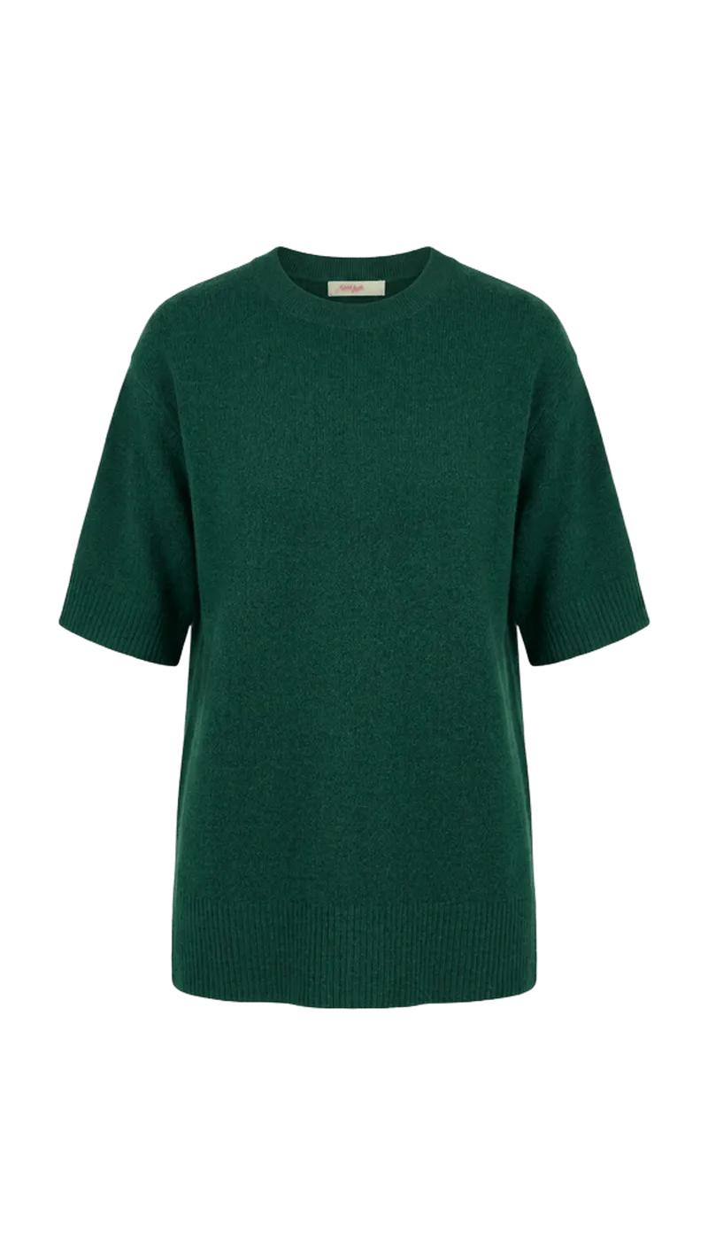 Short Sleeve Sweater Lounge Tee