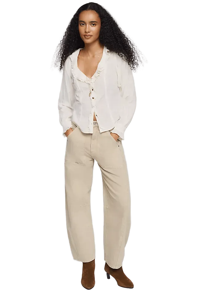 Rolla's Arc High Rise Barrel Jeans