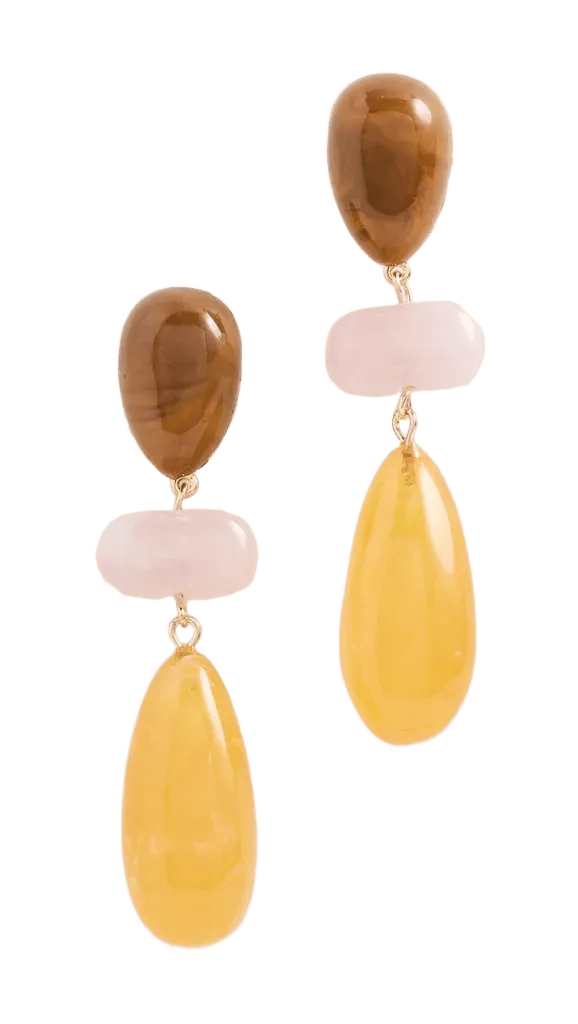 Phoebe Resin Drop Earrings