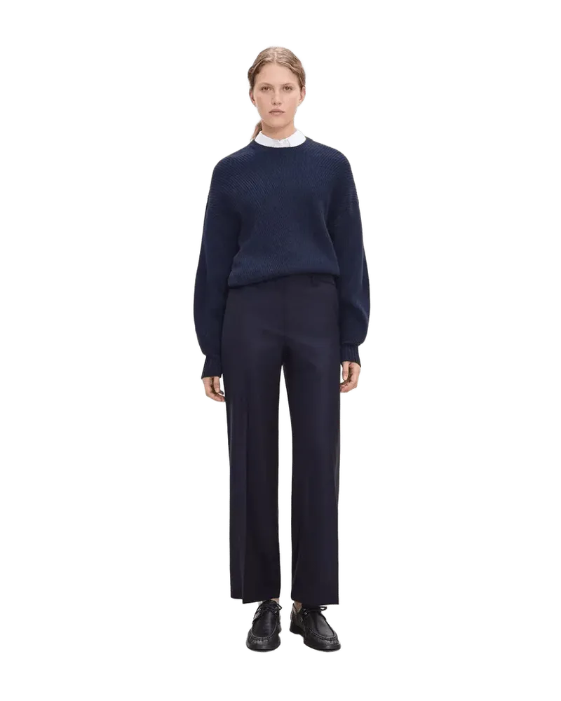 Classic Straight Pant in Sleek Flannel