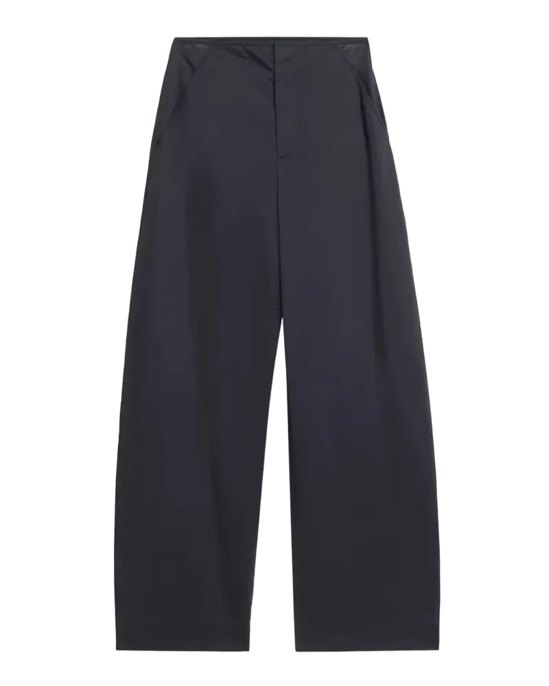 High-Rise Poplin Pants