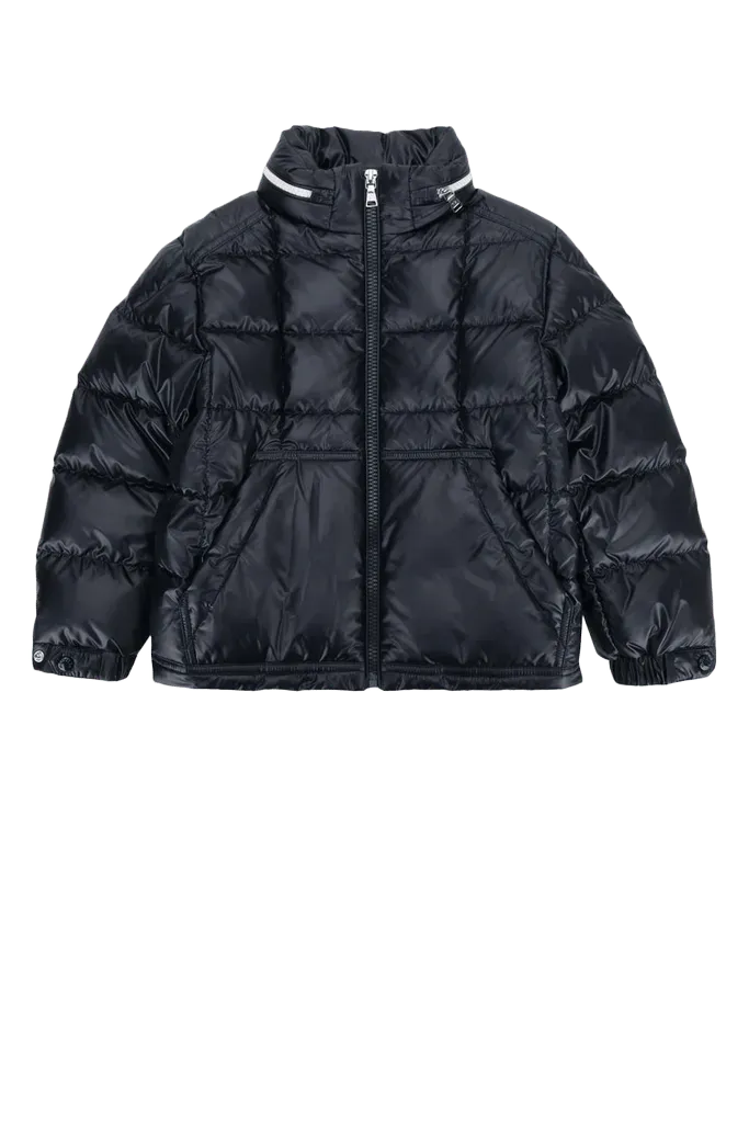 Moncler Jr Jacket Down Jacket — Navy