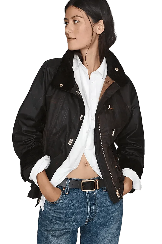 Barbour Hazelwood 100% Waxed Cotton Jacket