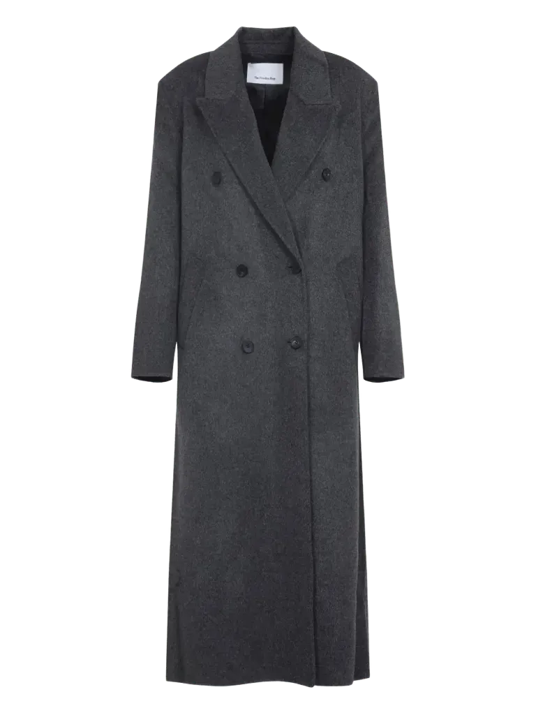 The Frankie Shop Wool Double-Breasted Coat