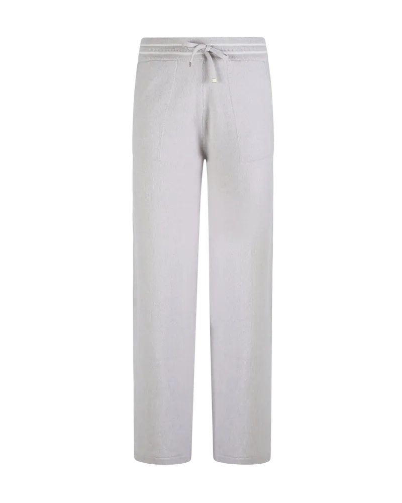 CASHMERE TENNIS STRIPE TROUSERS