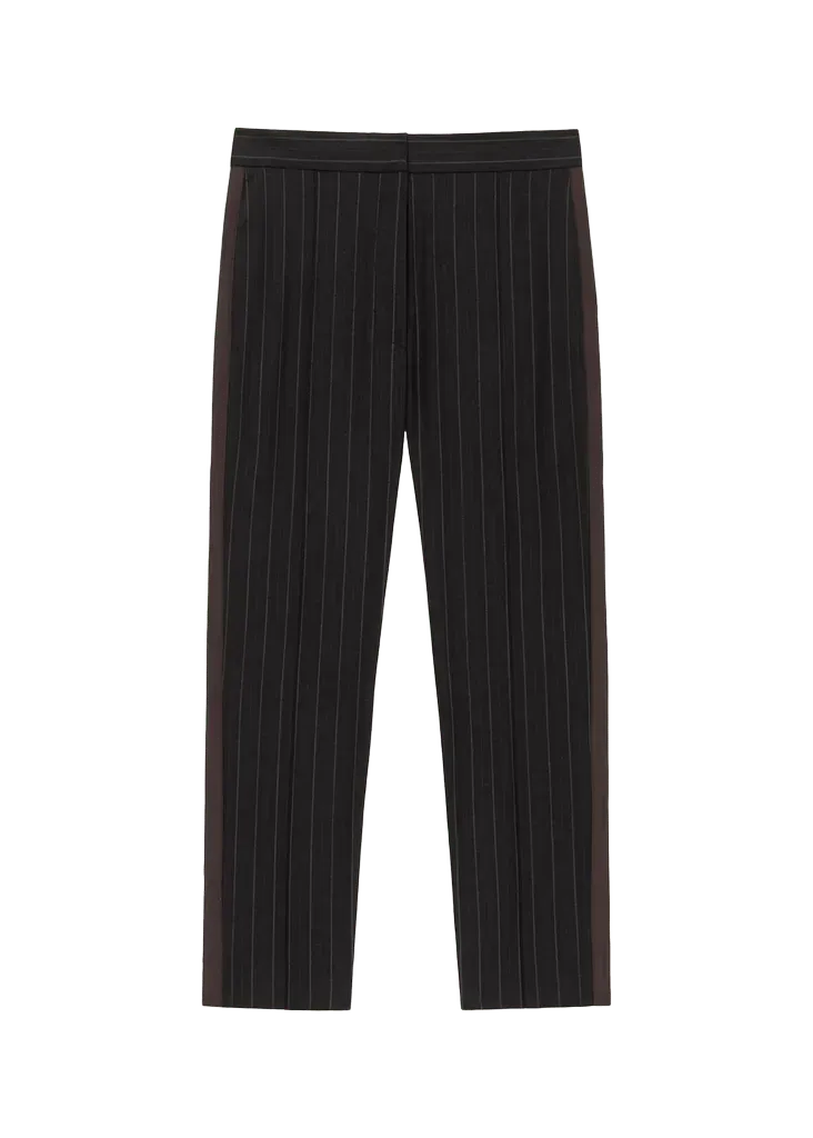 WE-AR4 The Windsor Pinstripe Cropped Trousers