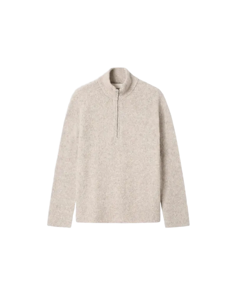Wool Blend 1/2 Zip