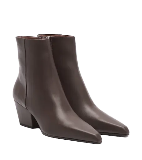 Jane leather ankle boots