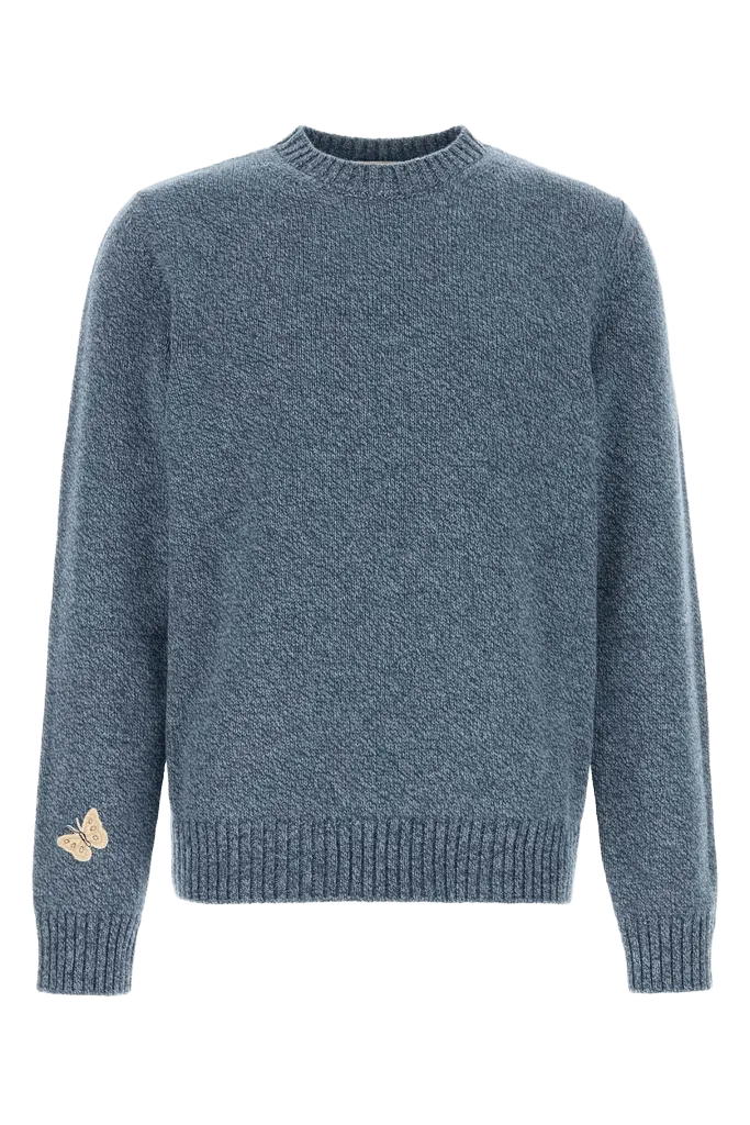 Valentino Garavani Butterfly Sweater — Blue