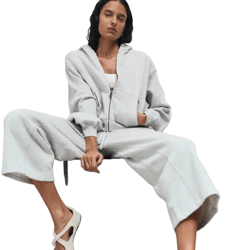 Organic Fleece Zip Hoodie