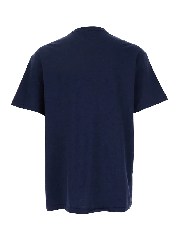 Polo Ralph Lauren Crew Neck Cotton T-Shirt — Blue