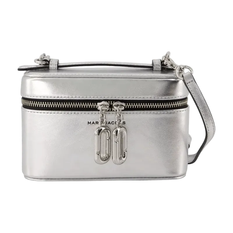 Marc Jacobs Crossbody Bag — Silver