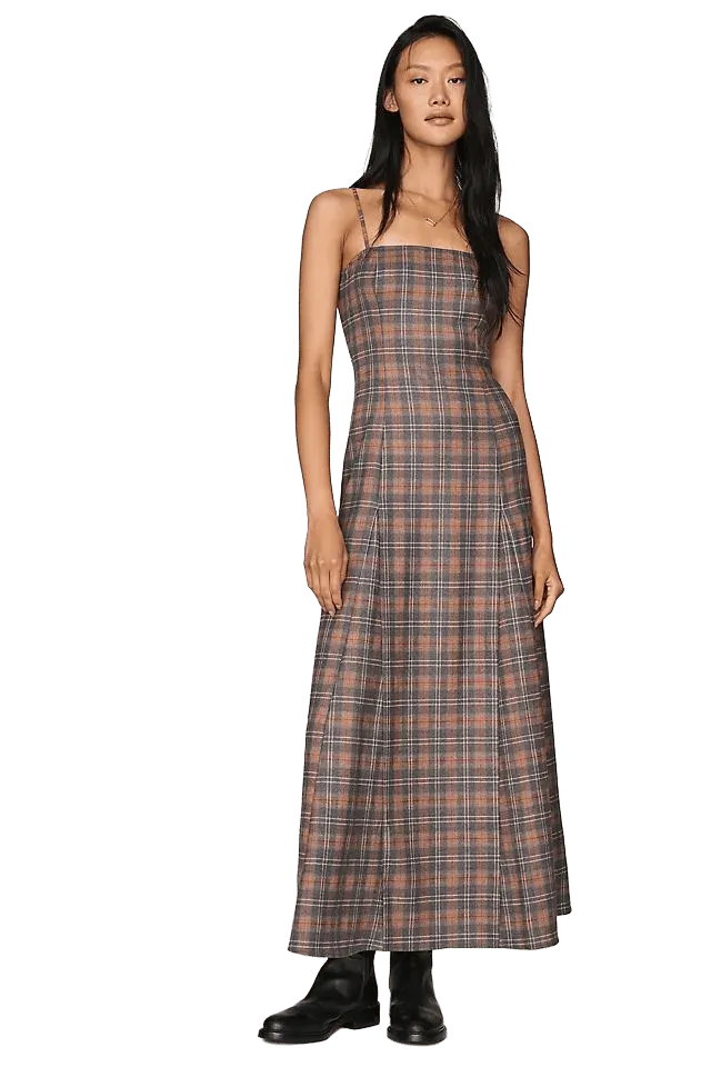 Rowing Blazers 100% Cotton Midi Dress